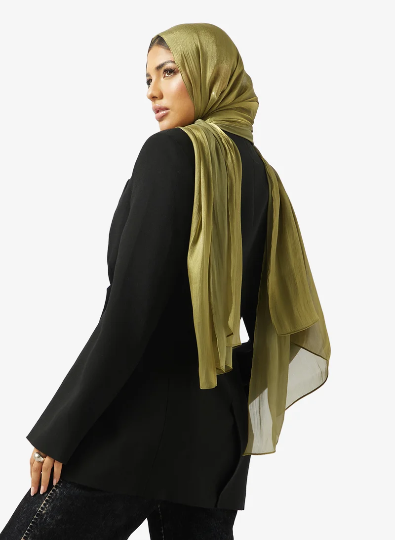 Khizana  Metallic Modest Hijab Headscarf for Women | Best Price UAE